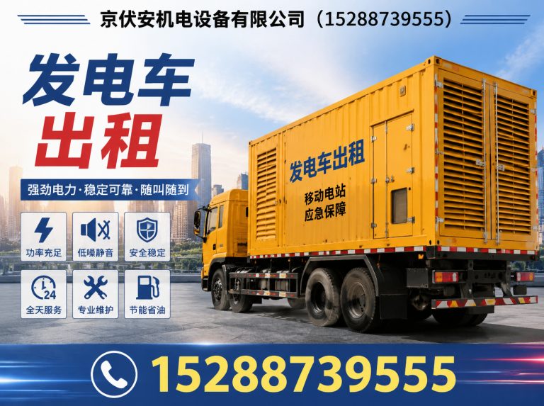 嘉峪关发电车出租展示图